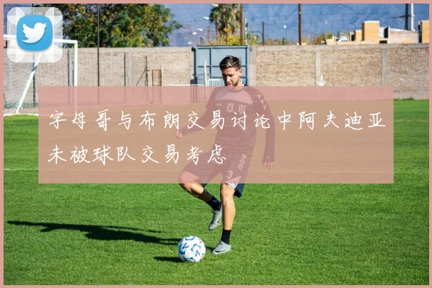 字母哥与布朗交易讨论中阿夫迪亚未被球队交易考虑